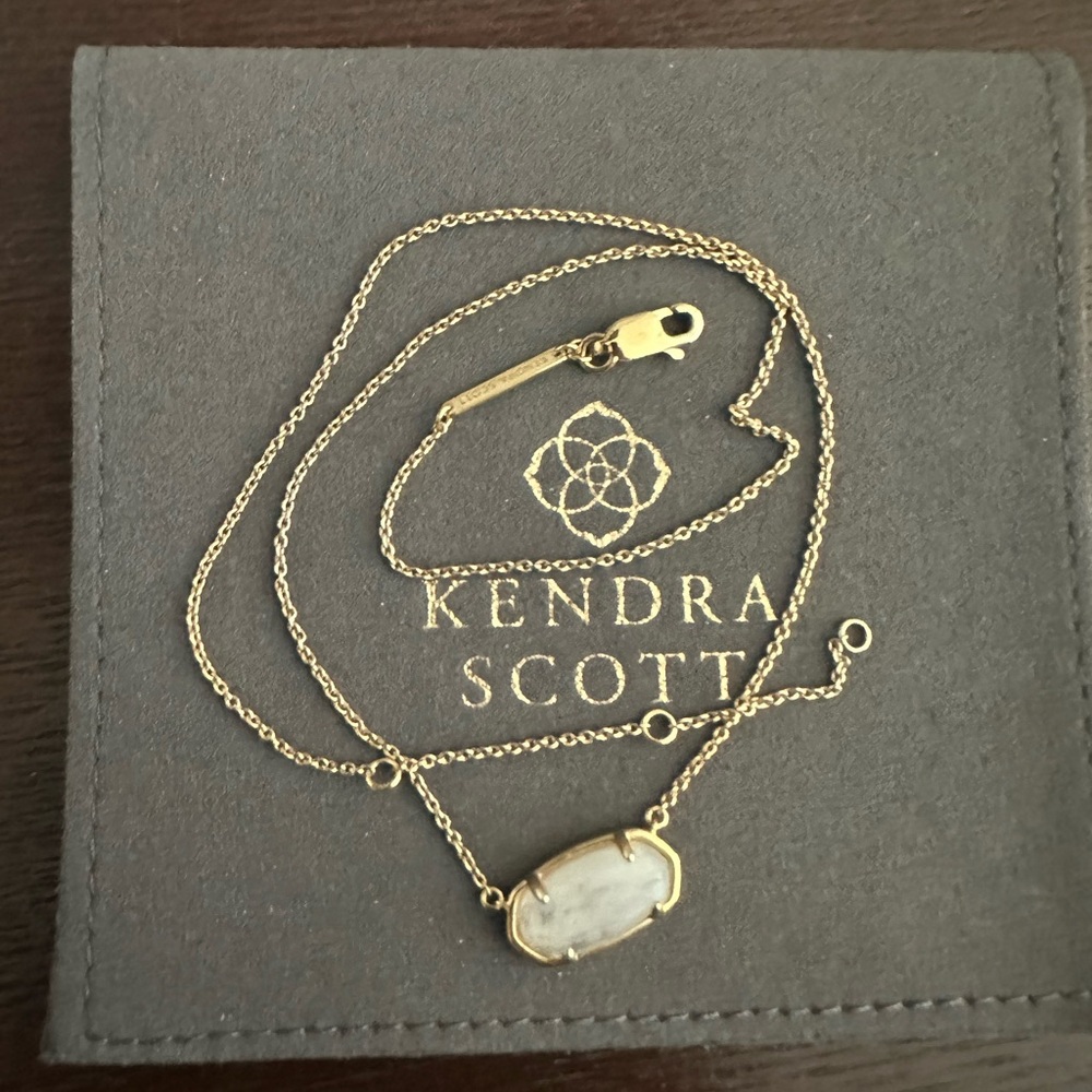 Kendra Scott Elisa 18K Gold Necklace